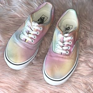 VANS Lace Up Tye Die Shoes